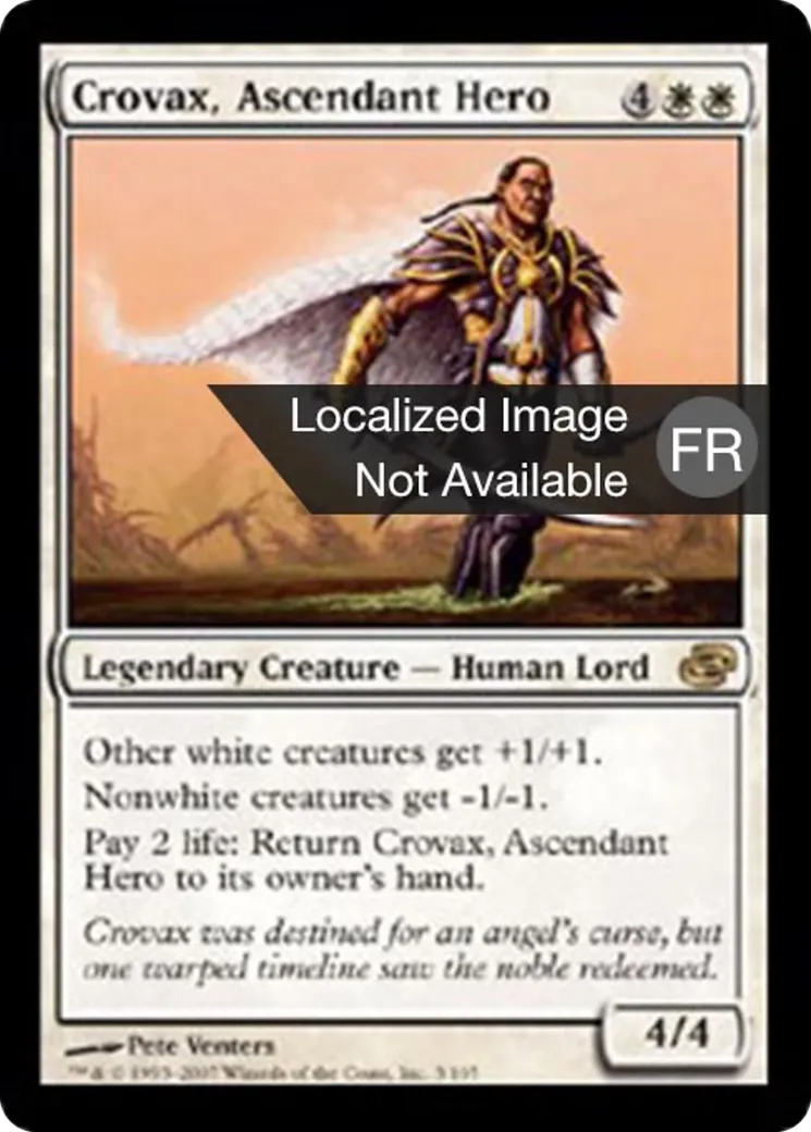 Crovax, héros en devenir — Planar Chaos — Magic: The Gathering