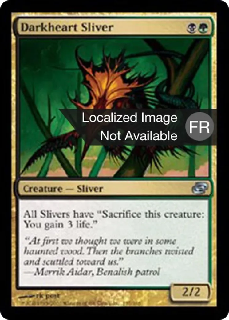 Slivoïde au cœur noir — Planar Chaos — Magic: The Gathering