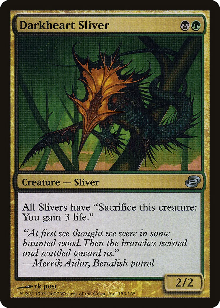Slivoïde au cœur noir — Planar Chaos — Magic: The Gathering