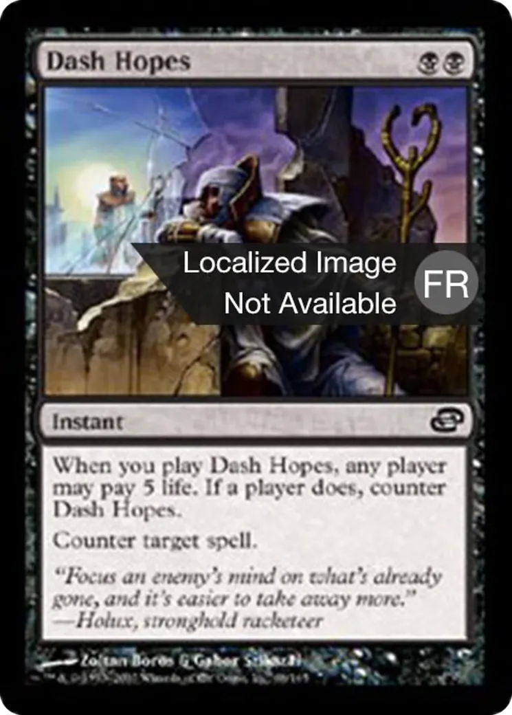 Anéantir les espoirs — Planar Chaos — Magic: The Gathering