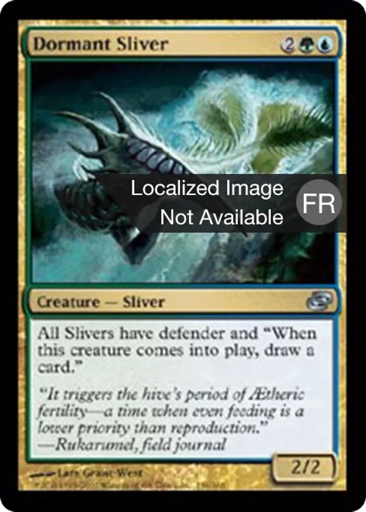 Slivoïde assoupi — Planar Chaos — Magic: The Gathering