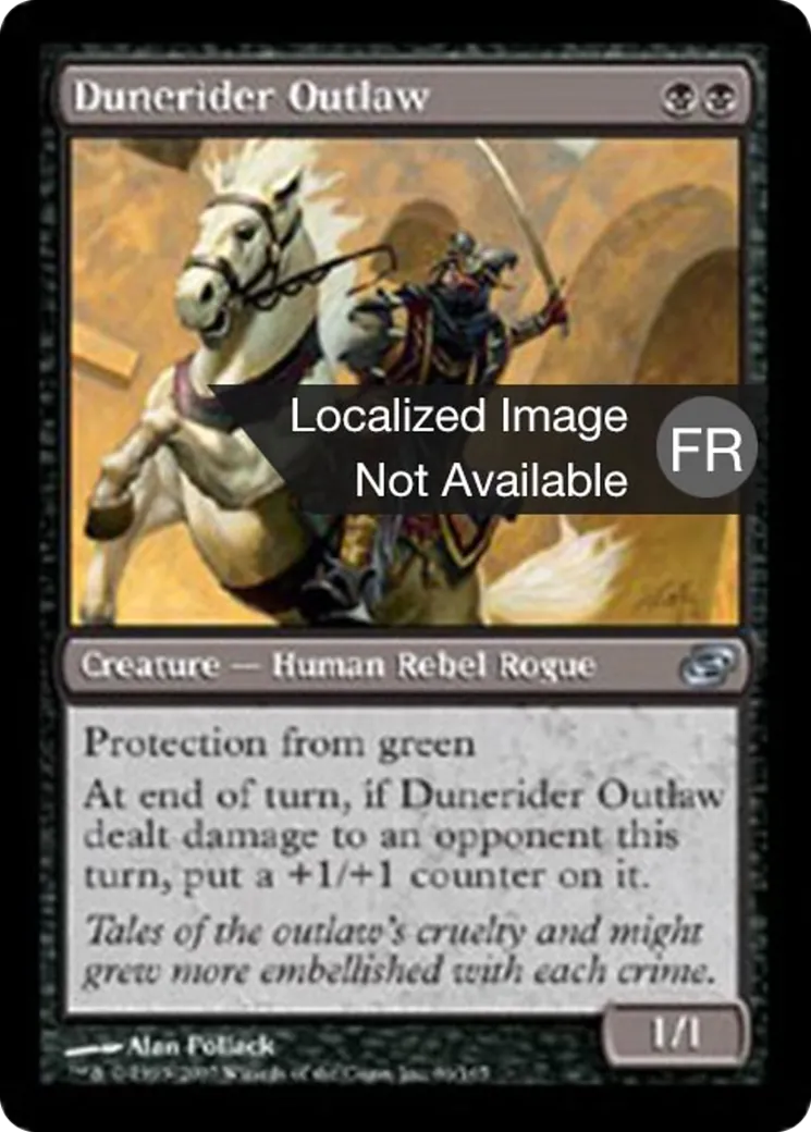 Hors-la-loi chevaucheur de dunes — Planar Chaos — Magic: The Gathering