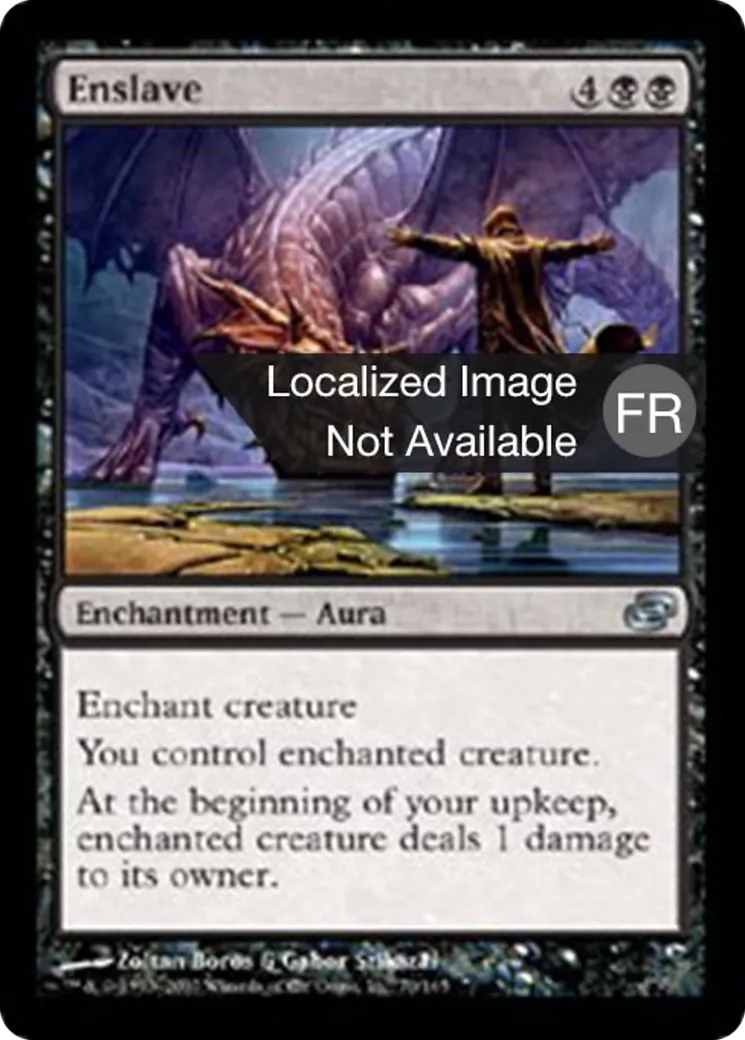 Esclavage — Planar Chaos — Magic: The Gathering