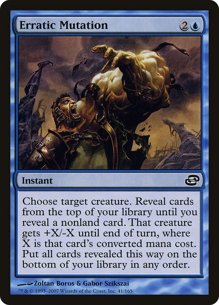 Erratic Mutation — Planar Chaos — Magic: The Gathering