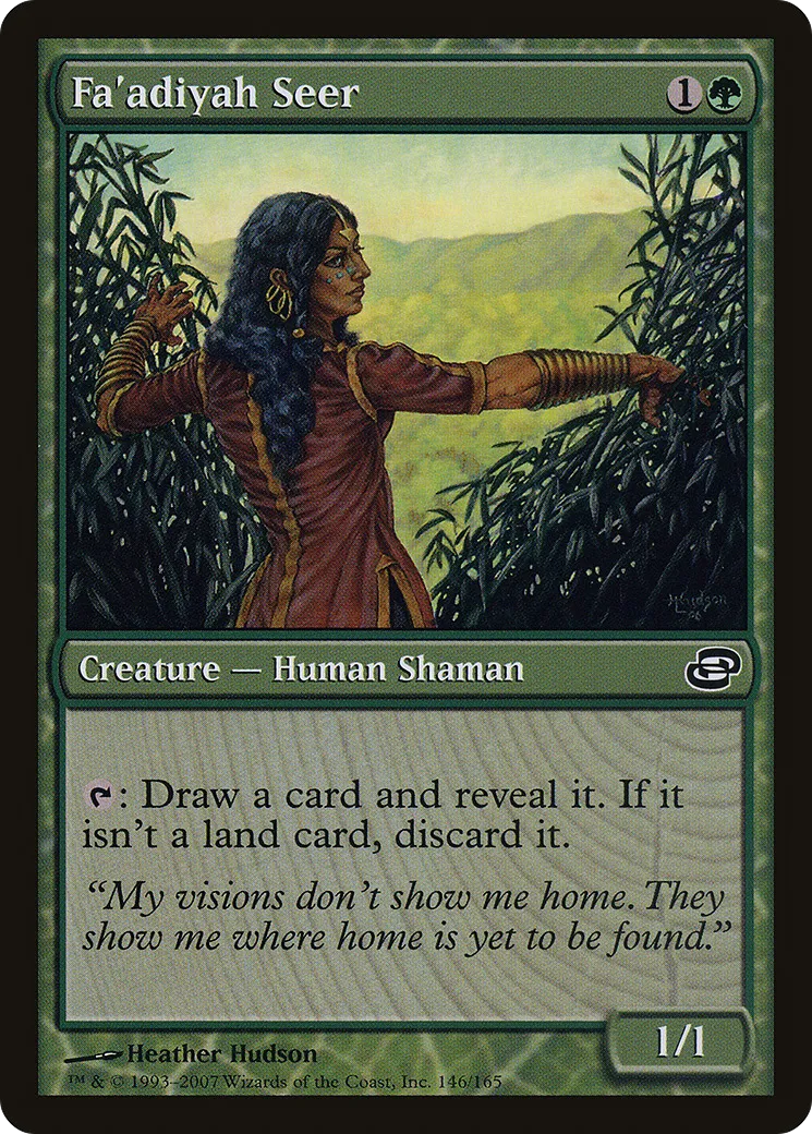 Fa'adiyah Seer — Planar Chaos — Magic: The Gathering