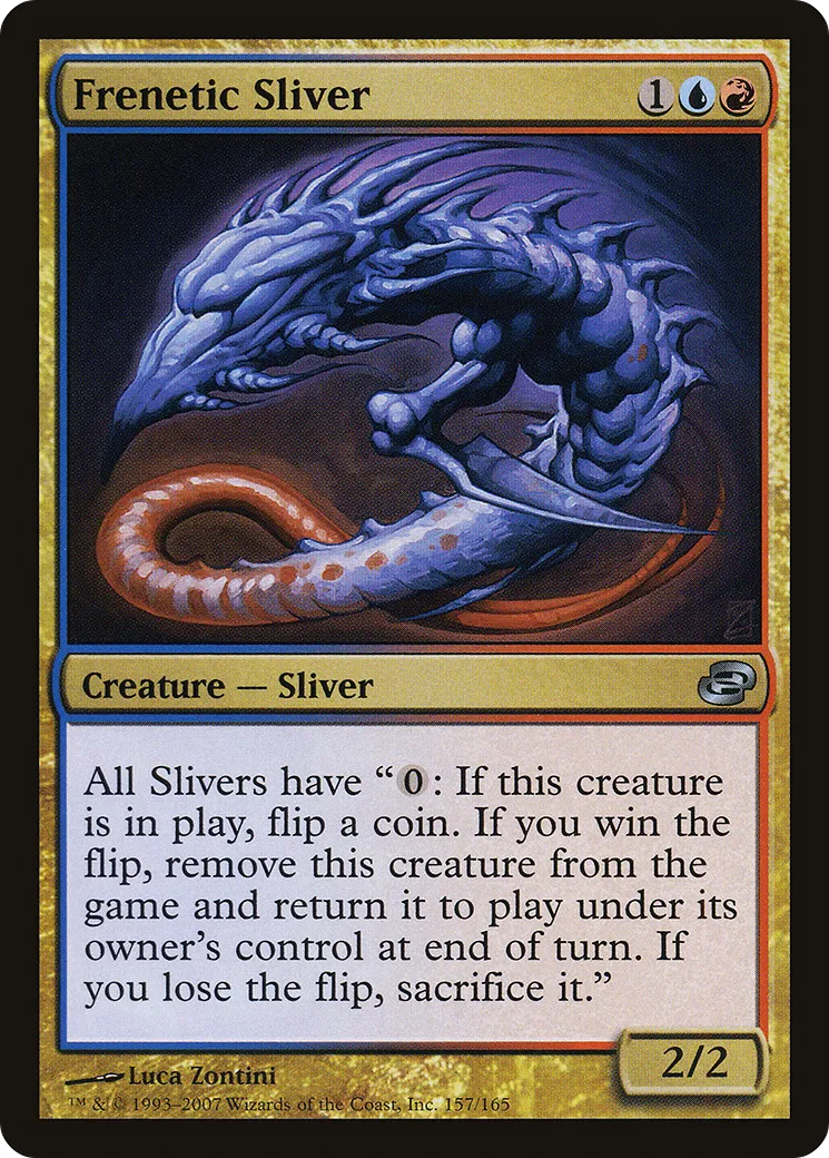 Frenetic Sliver — Planar Chaos — Magic: The Gathering