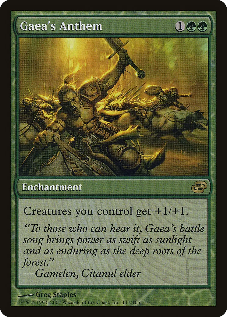 Gaea's Anthem — Planar Chaos — Magic: The Gathering