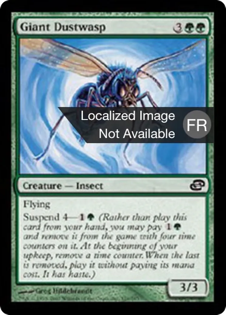 Guêpe de poussière géante — Planar Chaos — Magic: The Gathering
