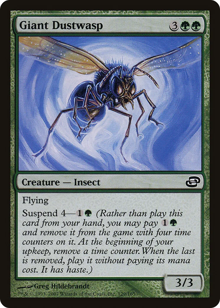 Guêpe de poussière géante — Planar Chaos — Magic: The Gathering