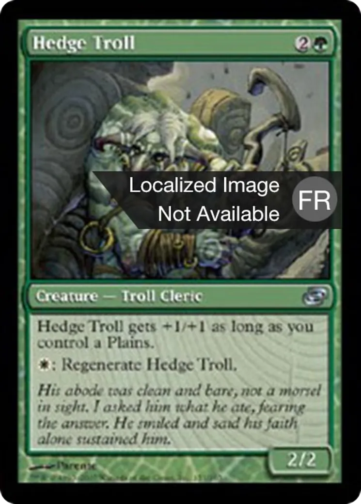 Troll des haies — Planar Chaos — Magic: The Gathering