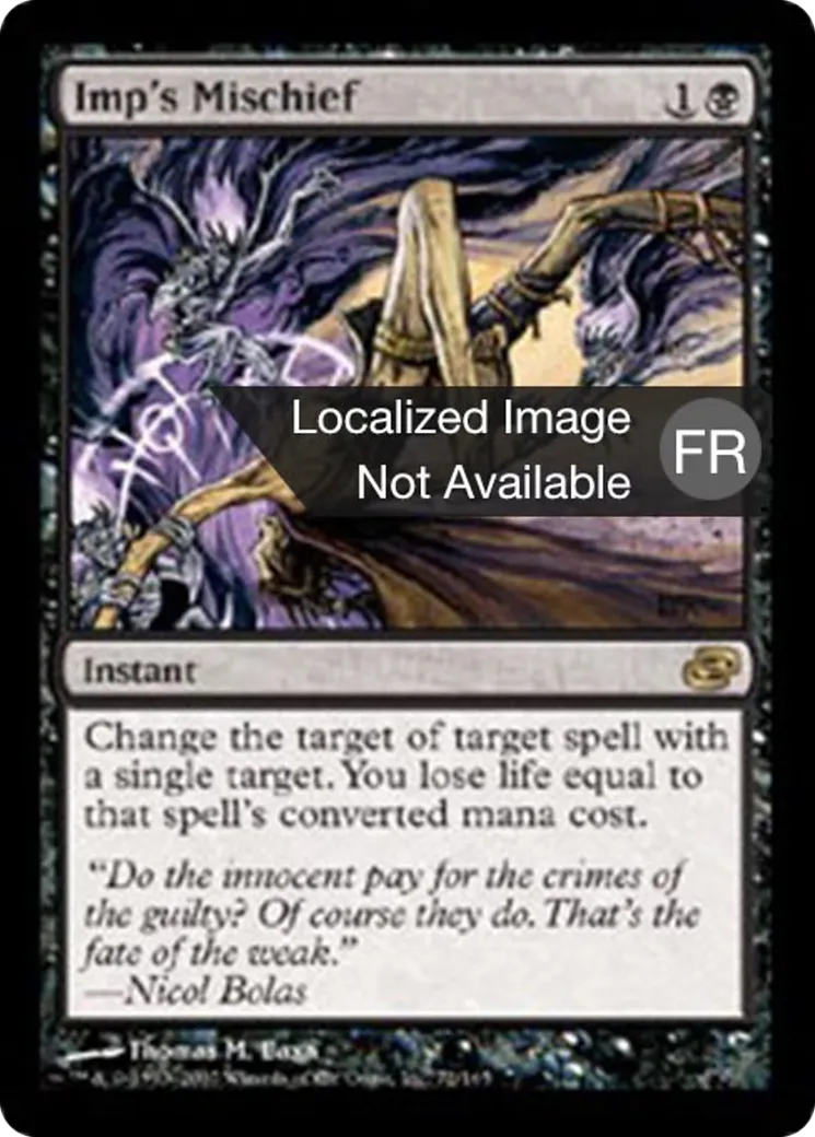 Malice selon le diablotin — Planar Chaos — Magic: The Gathering