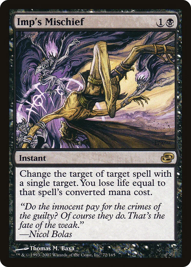 Imp's Mischief — Planar Chaos — Magic: The Gathering