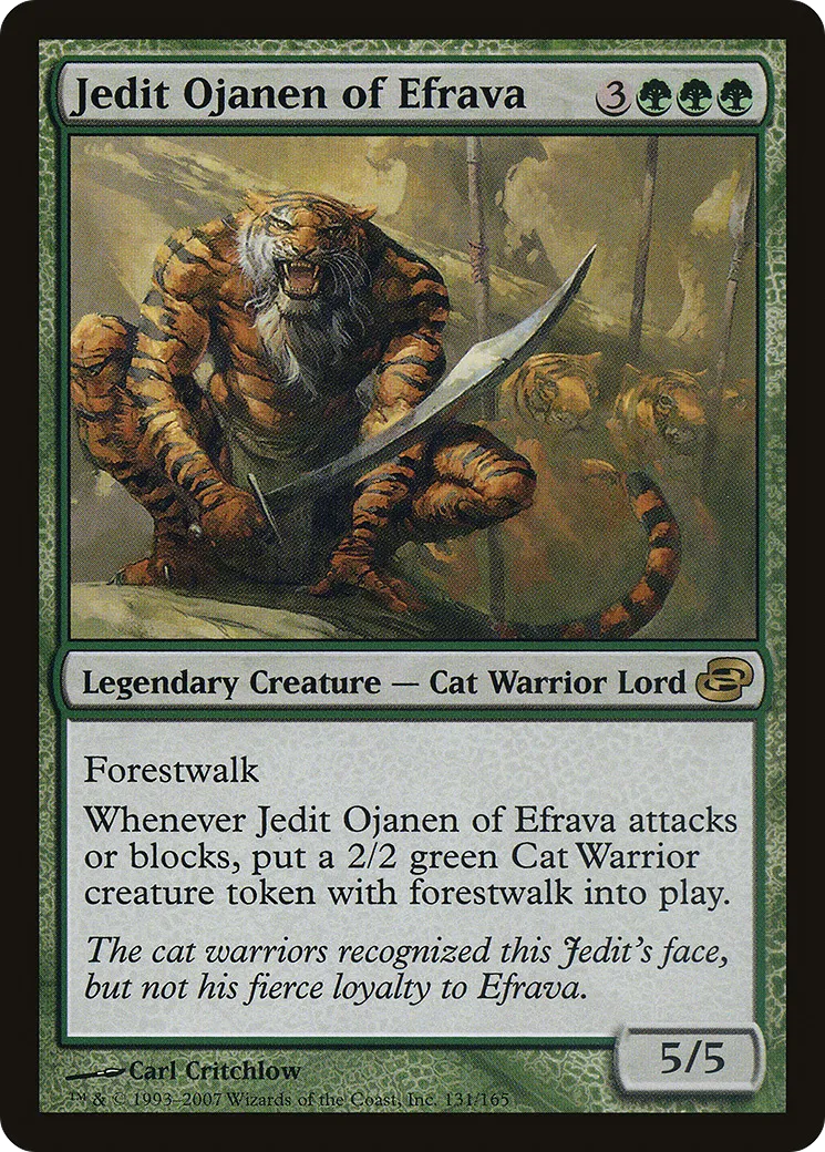 Jedit Ojanen d'Efrava — Planar Chaos — Magic: The Gathering