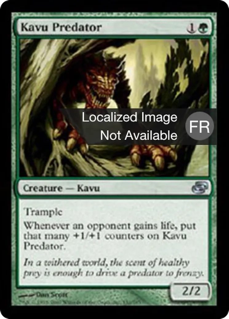 Prédateur kavru — Planar Chaos — Magic: The Gathering