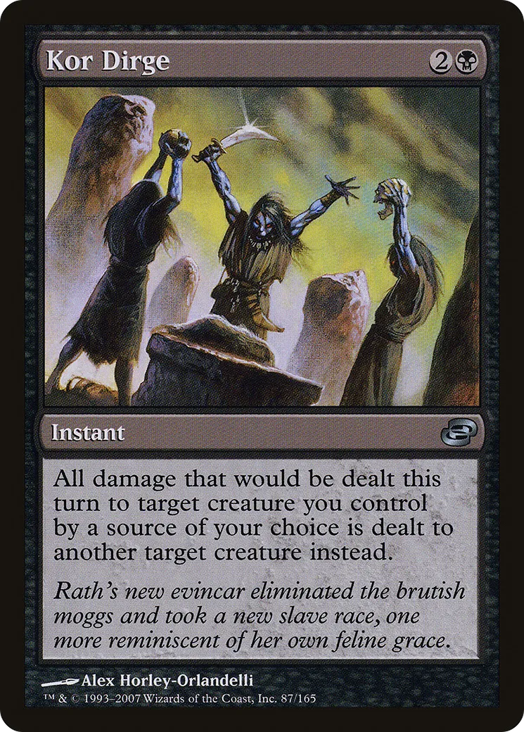 Kor Dirge — Planar Chaos — Magic: The Gathering