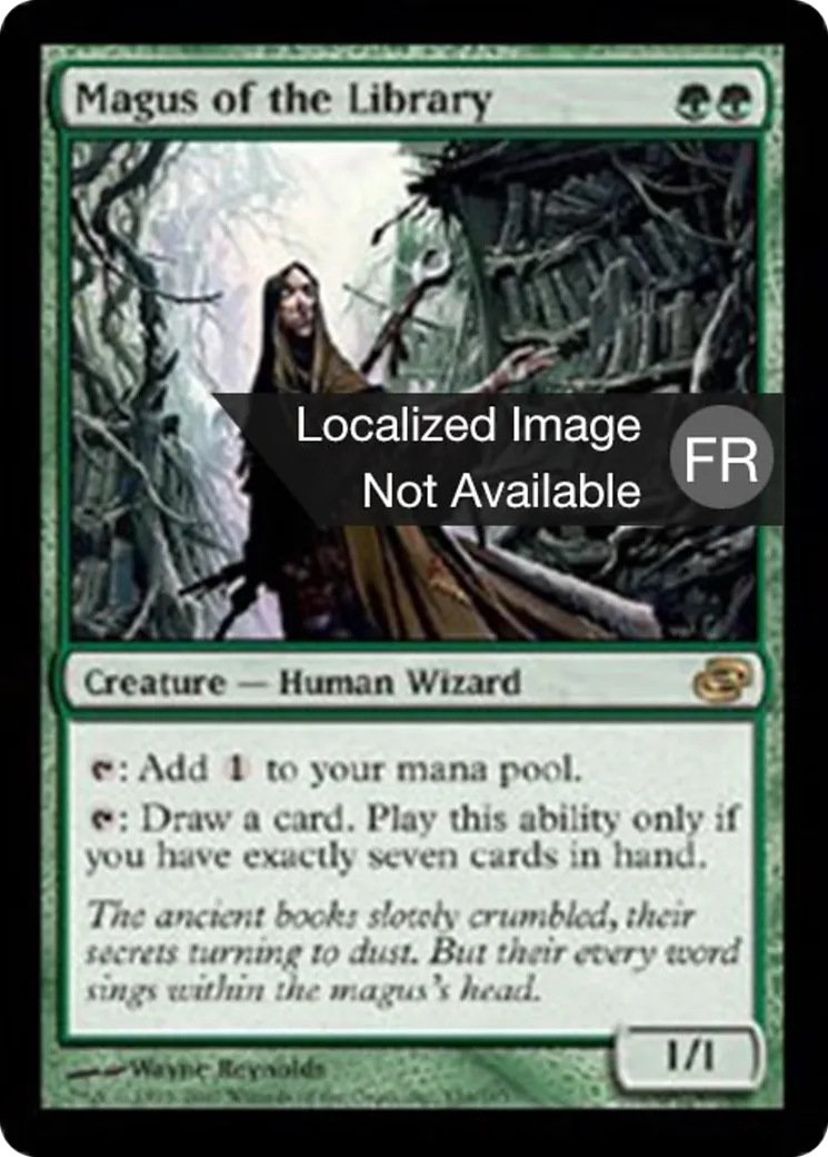 Mage de la bibliothèque — Planar Chaos — Magic: The Gathering