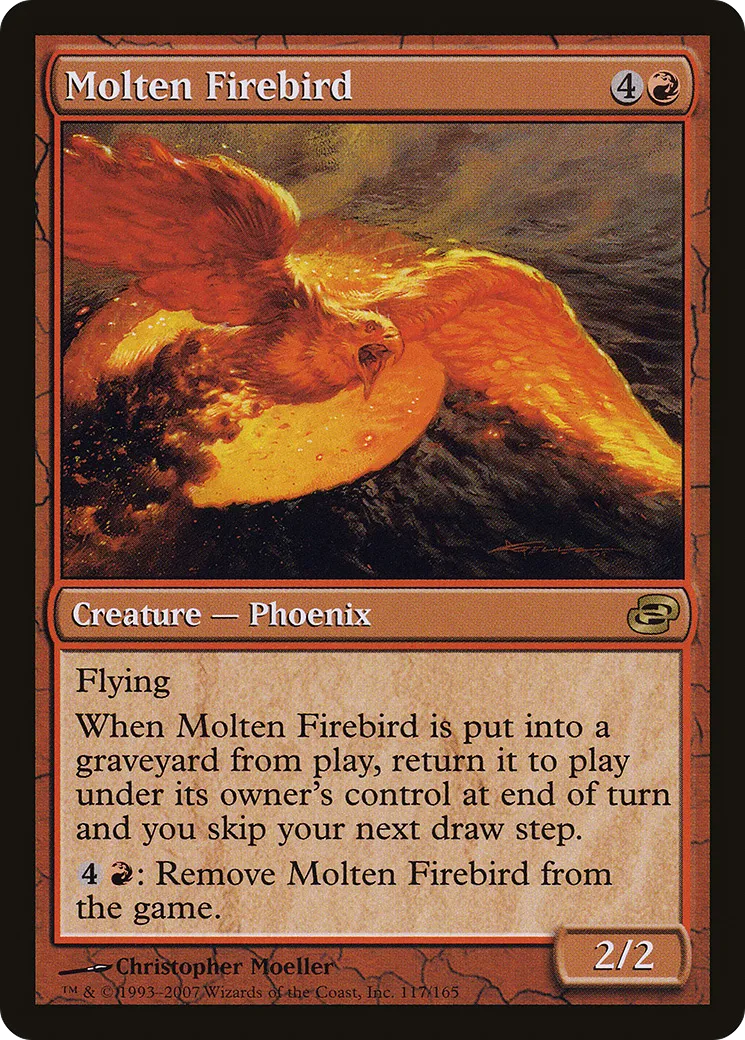 Oiseau de feu en fusion — Planar Chaos — Magic: The Gathering