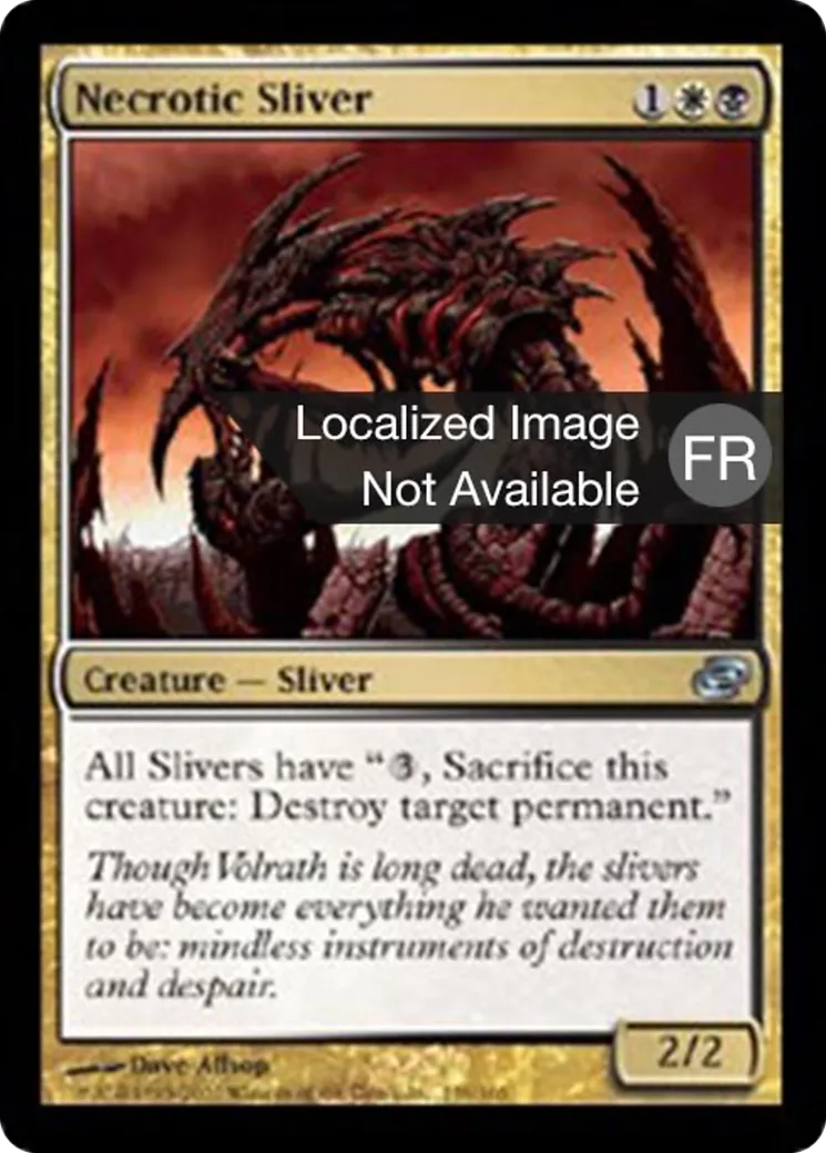 Slivoïde nécrotique — Planar Chaos — Magic: The Gathering