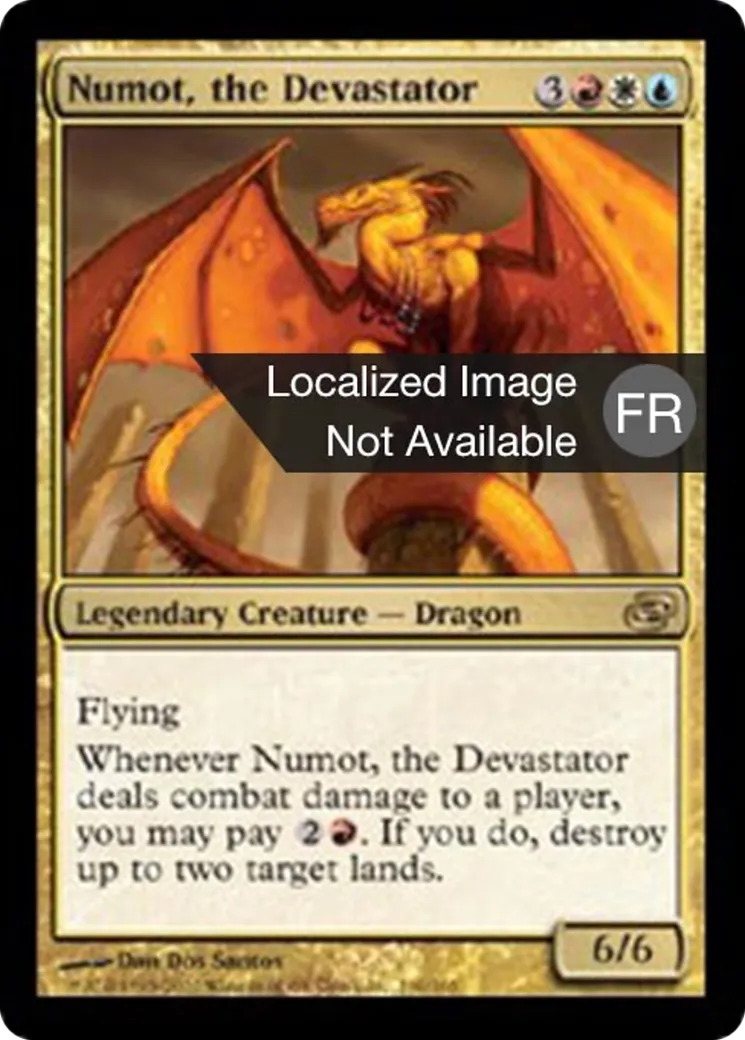 Numot, le dévastateur — Planar Chaos — Magic: The Gathering