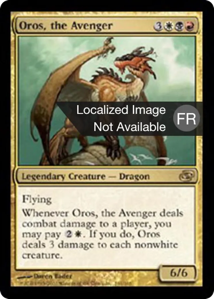 Oros, le vengeur — Planar Chaos — Magic: The Gathering