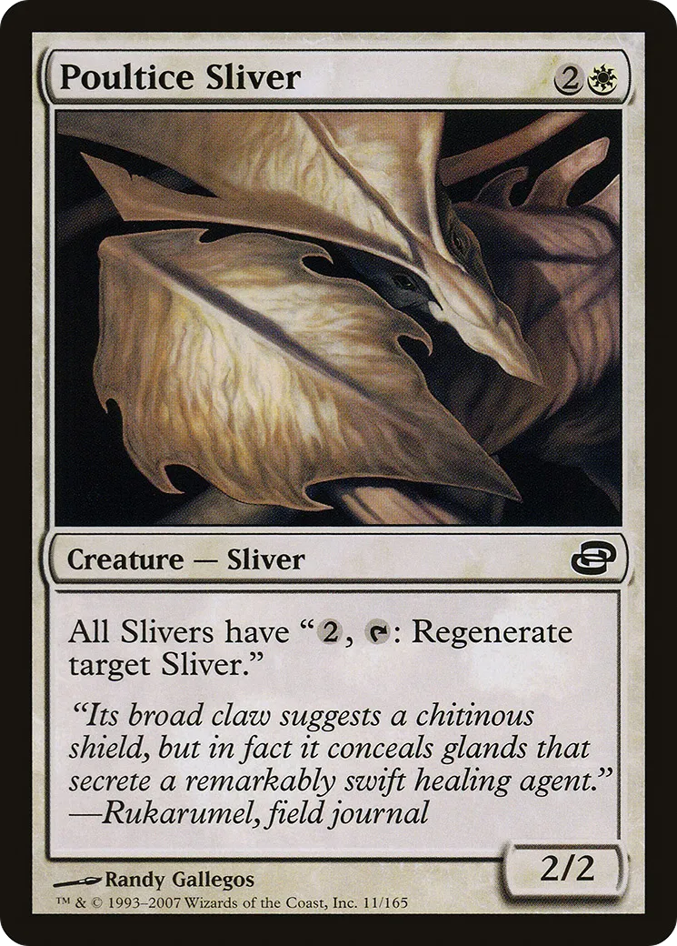 Poultice Sliver — Planar Chaos — Magic: The Gathering