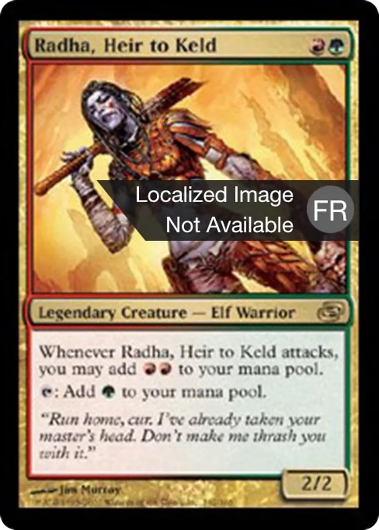 Radha, héritière de Keld — Planar Chaos — Magic: The Gathering