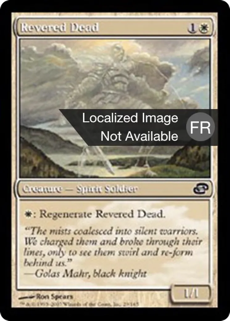 Mort révéré — Planar Chaos — Magic: The Gathering