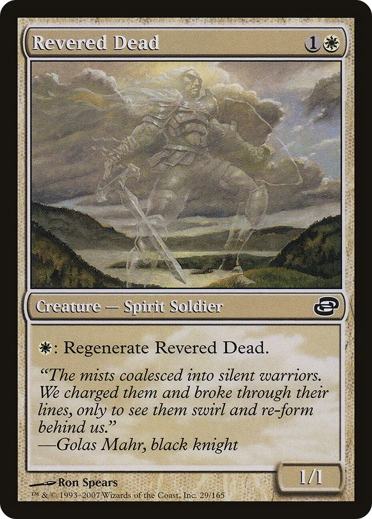 Mort révéré — Planar Chaos — Magic: The Gathering
