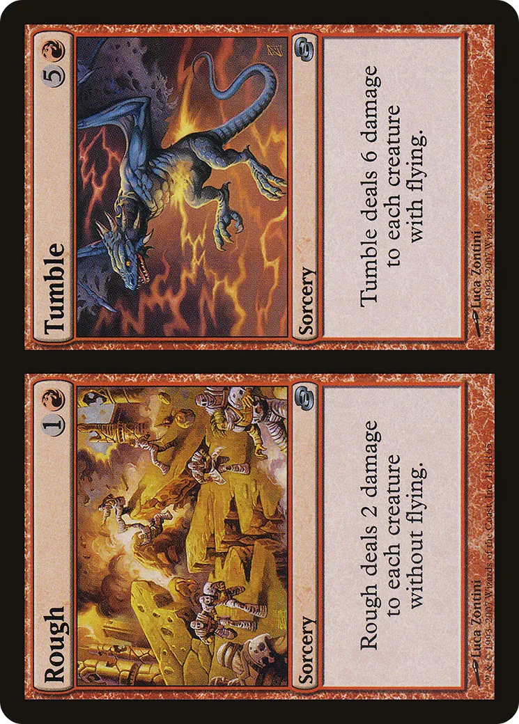 Rough // Tumble — Planar Chaos — Magic: The Gathering