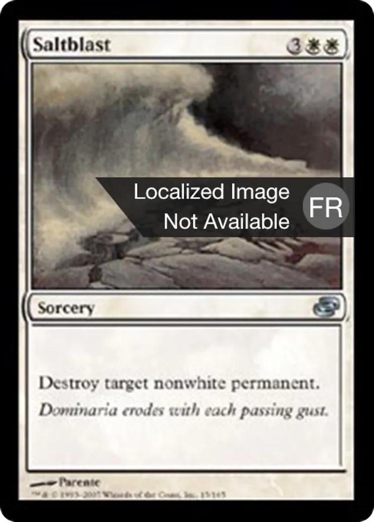 Salve de sel — Planar Chaos — Magic: The Gathering