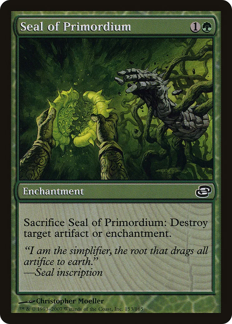 Seal of Primordium — Planar Chaos — Magic: The Gathering