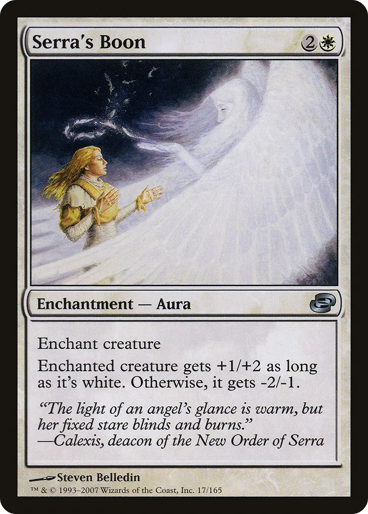 Serra's Boon — Planar Chaos — Magic: The Gathering