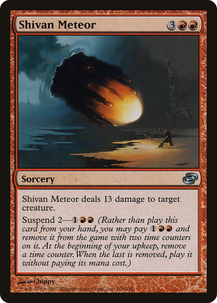 Météore shivân — Planar Chaos — Magic: The Gathering