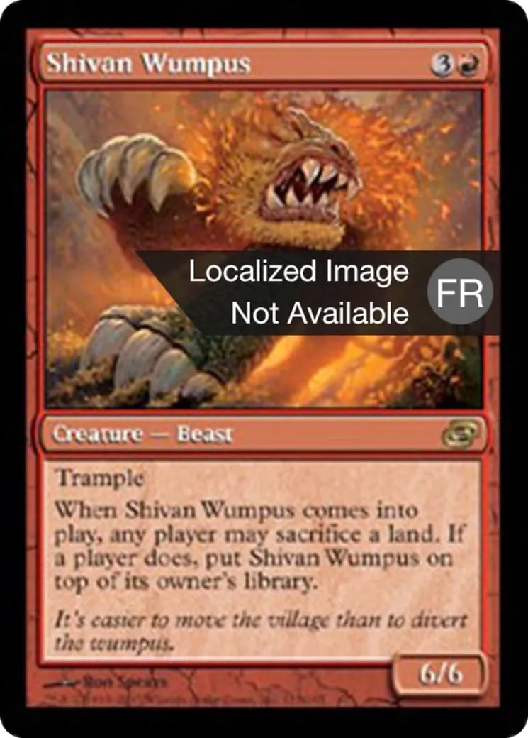 Wumpus shivân — Planar Chaos — Magic: The Gathering