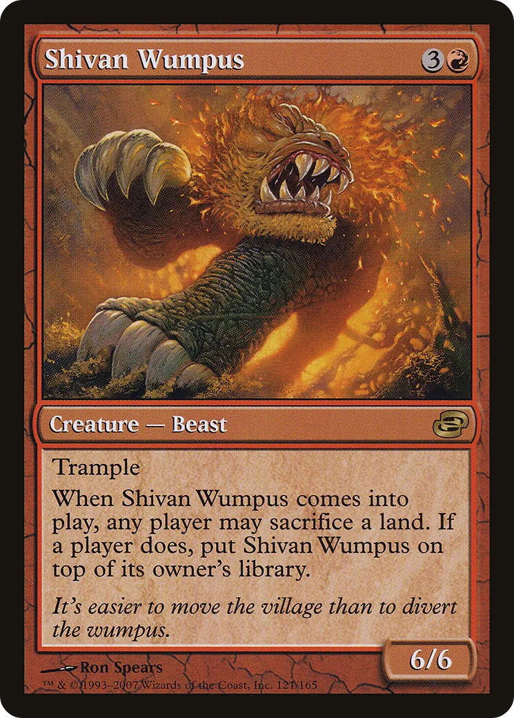 Shivan Wumpus — Planar Chaos — Magic: The Gathering