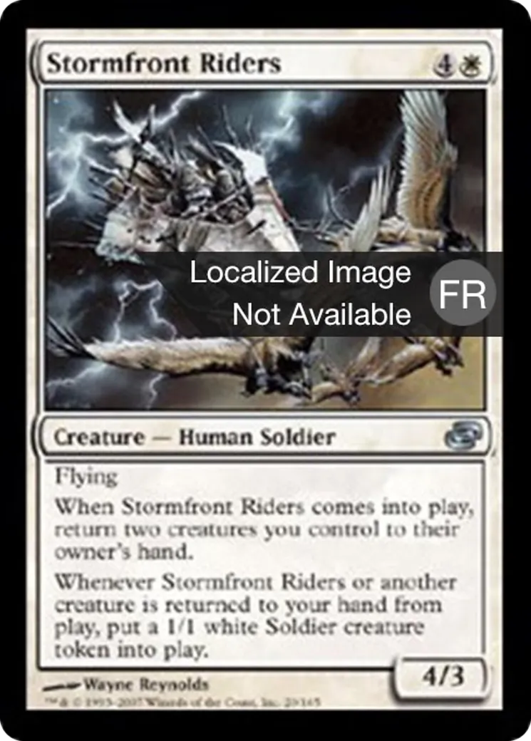 Chevaucheurs du front de l'orage — Planar Chaos — Magic: The Gathering