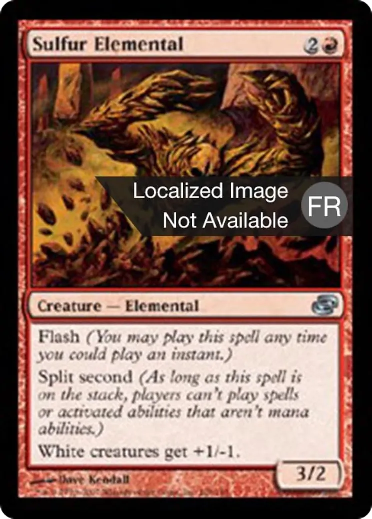 Élémental de soufre — Planar Chaos — Magic: The Gathering