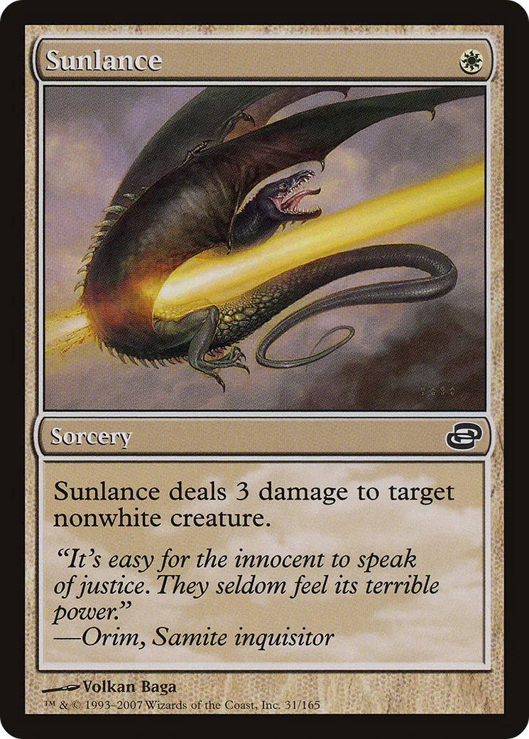 Lance solaire — Planar Chaos — Magic: The Gathering