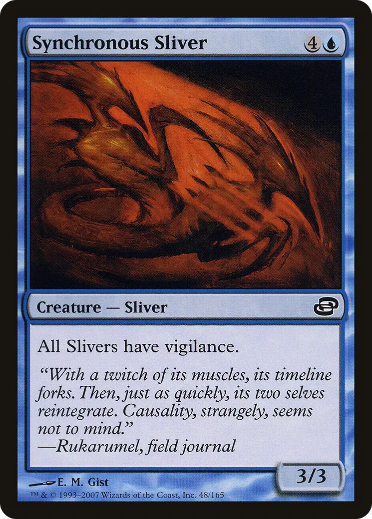 Synchronous Sliver — Planar Chaos — Magic: The Gathering