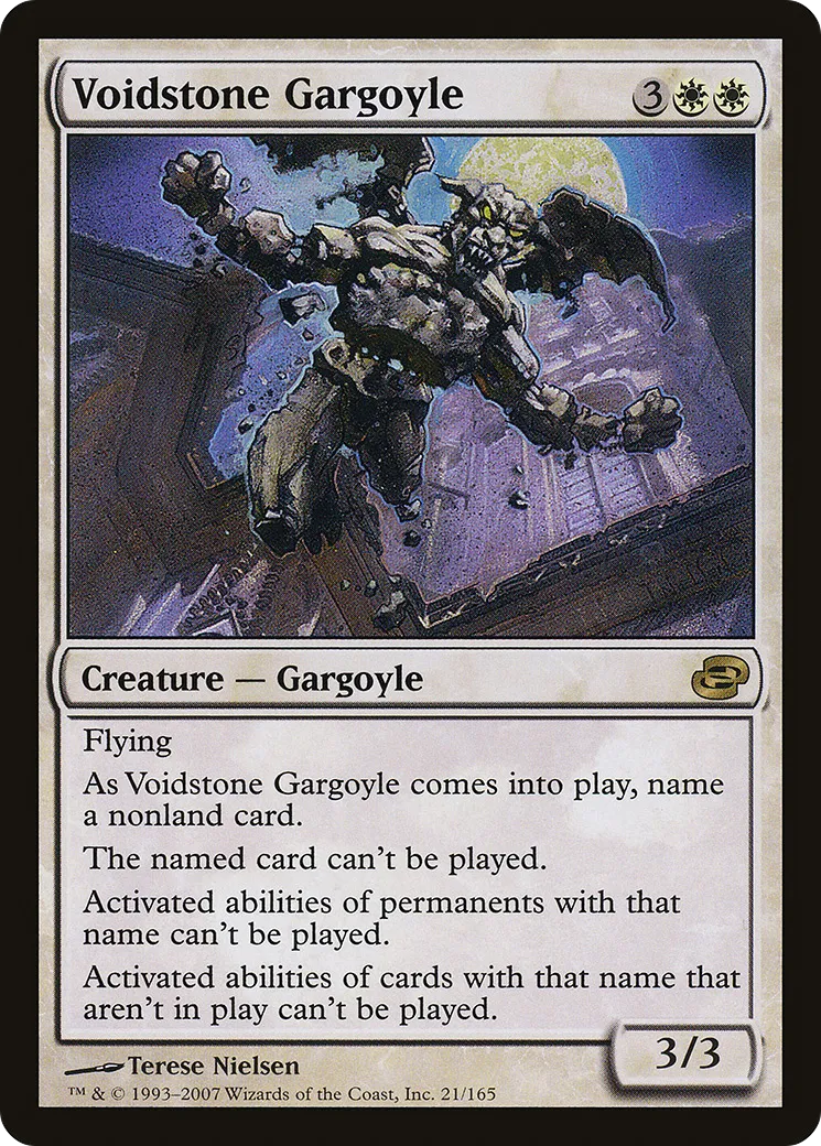 Voidstone Gargoyle — Planar Chaos — Magic: The Gathering