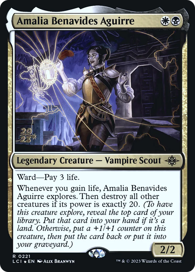 Amalia Benavides Aguirre — The Lost Caverns of Ixalan Promos — Magic: The Gathering