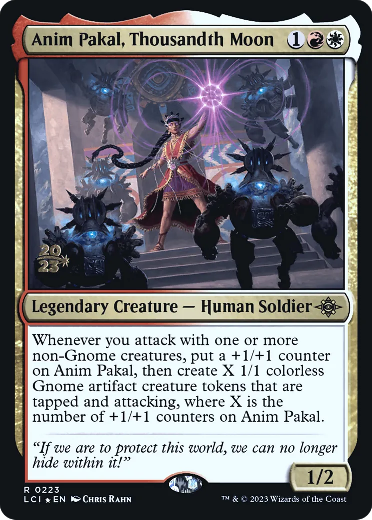 Anim Pakal, Thousandth Moon — The Lost Caverns of Ixalan Promos — Magic: The Gathering