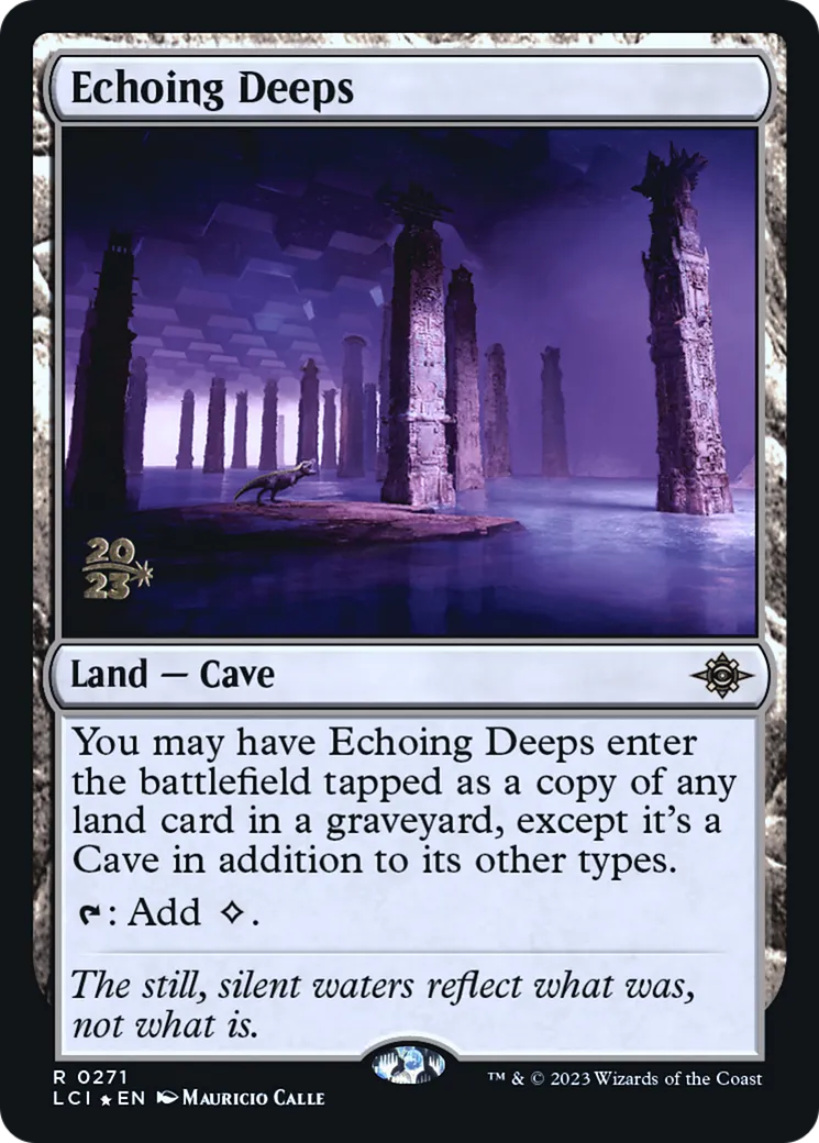 Profondeurs résonnantes — The Lost Caverns of Ixalan Promos — Magic: The Gathering