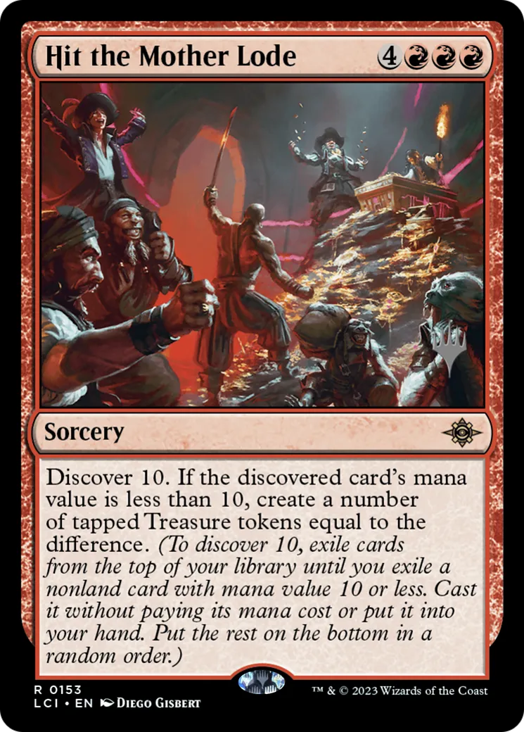 Hit the Mother Lode from The Lost Caverns of Ixalan Promos - Magic: The Gathering