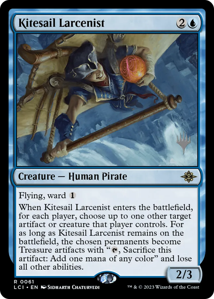 Kitesail Larcenist — The Lost Caverns of Ixalan Promos — Magic: The Gathering