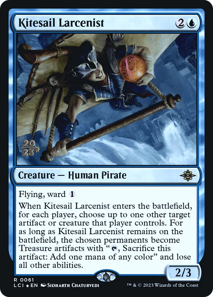 Kitesail Larcenist — The Lost Caverns of Ixalan Promos — Magic: The Gathering