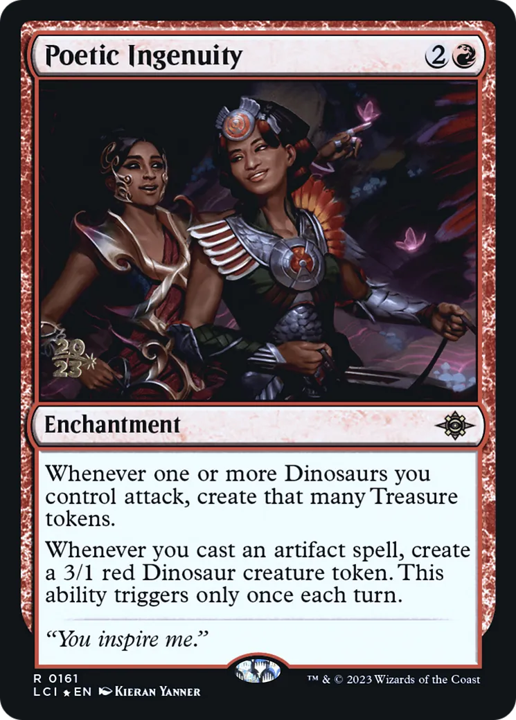 Ingéniosité poétique — The Lost Caverns of Ixalan Promos — Magic: The Gathering