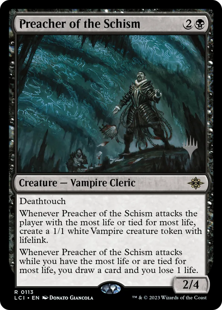 Prêcheur du schisme — The Lost Caverns of Ixalan Promos — Magic: The Gathering