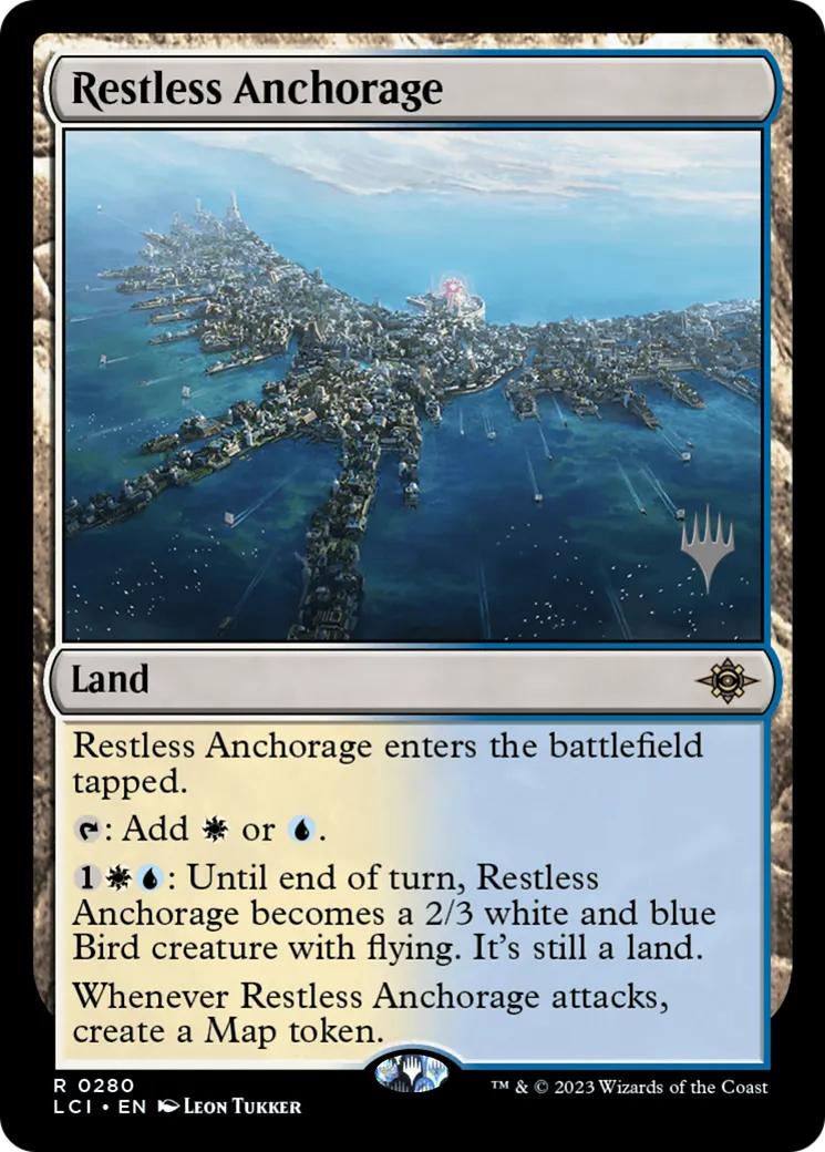 Restless Anchorage — The Lost Caverns of Ixalan Promos — Magic: The Gathering