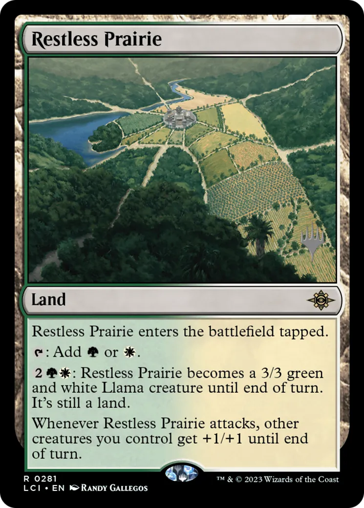 Prairie tourmentée — The Lost Caverns of Ixalan Promos — Magic: The Gathering